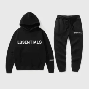 Essential Fear Of God Tracksuit Black