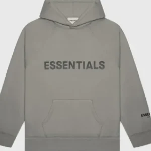 Fear Of God Essential Oversized Hoodie Gray