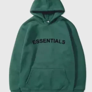 Fear of God Essentials Oversized Hoodie Green